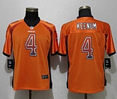 Women Nike Broncos 4 Case Keenum Orange Drift Fashion Jersey,baseball caps,new era cap wholesale,wholesale hats